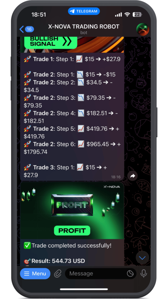 X-NOVA Bot Features